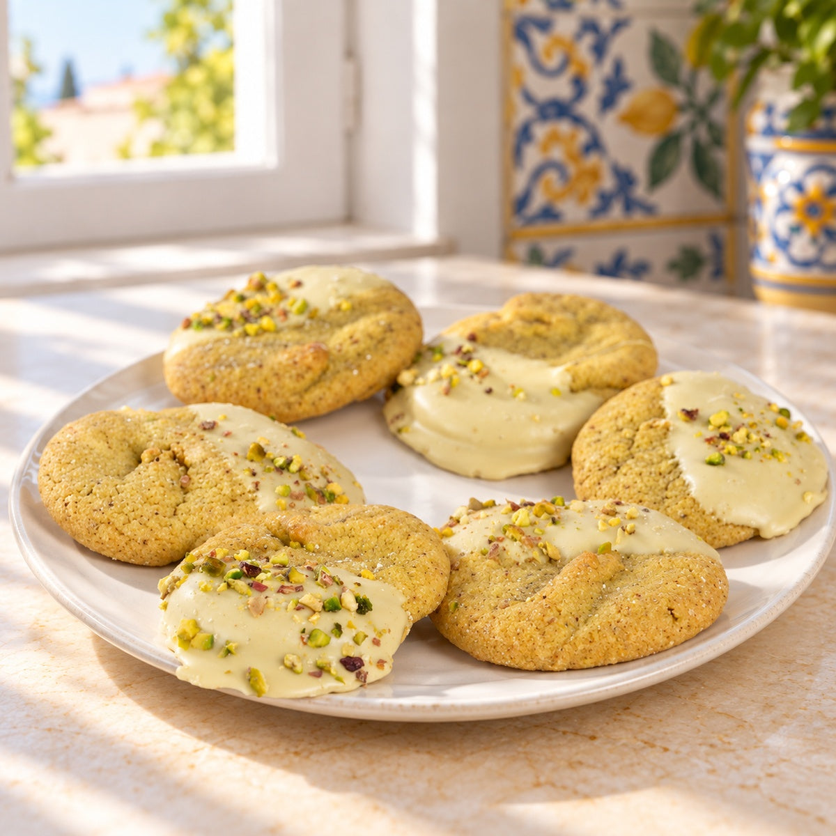 Biscottini al pistacchio 250g