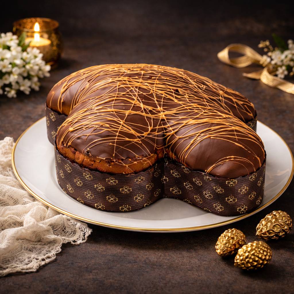 Colomba al caramello salato artigianale Ciokocaramel