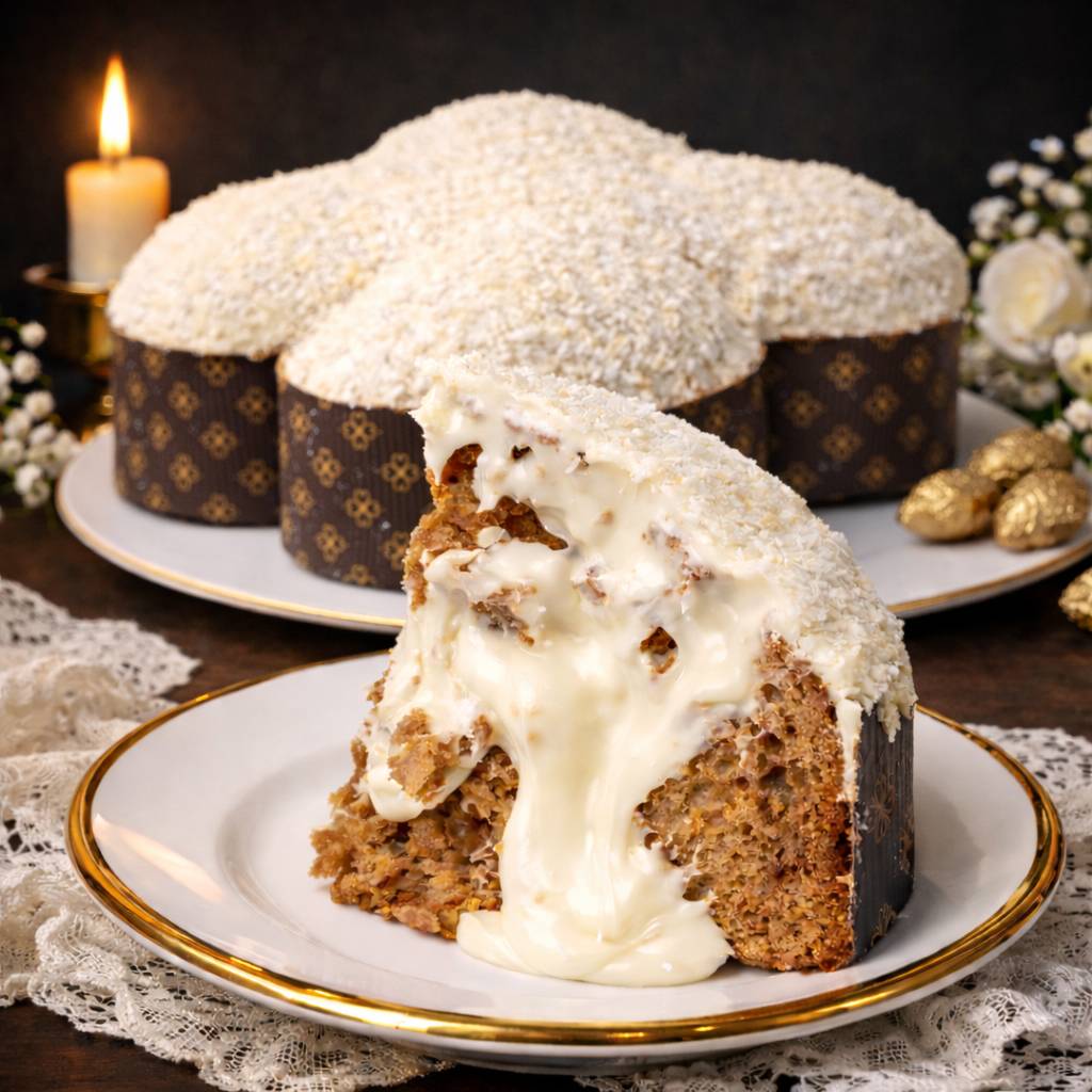 Colomba artigianale al cocco e cioccolato Ciokococco