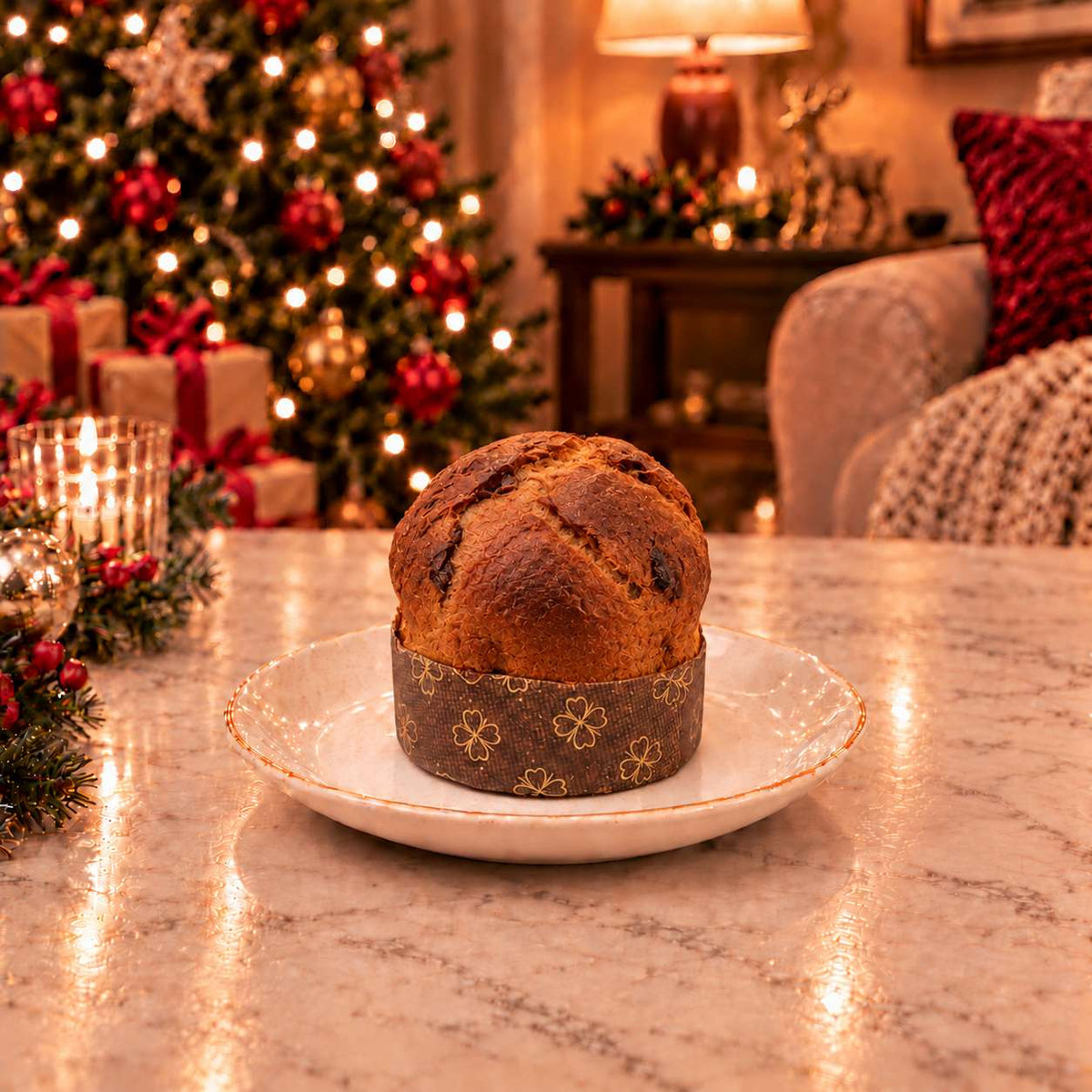 Panettoncino artigianale Amarene e cioccolato Fondente – SicilyAddict Horeca