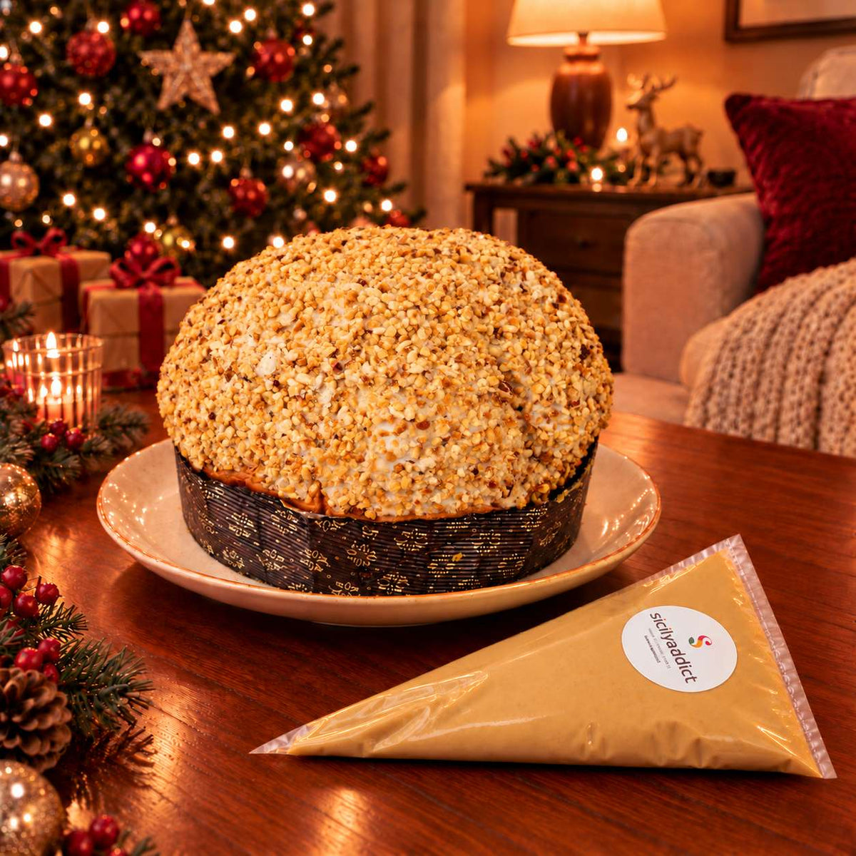 Panettone artigianale alla Nocciola