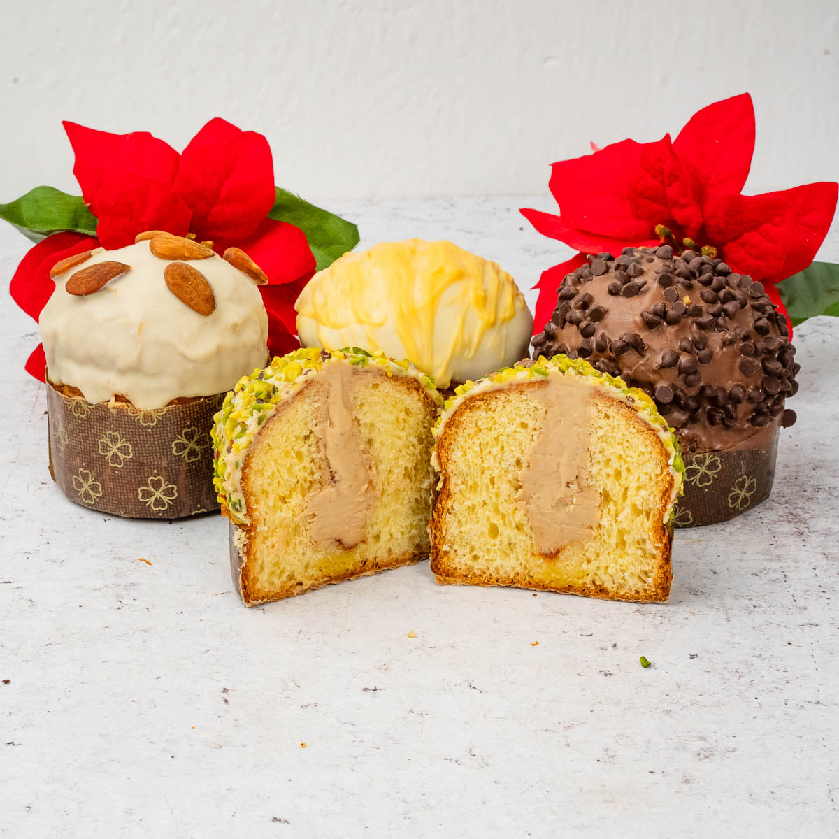 Panettoncino artigianale farcito Tre Meraviglie 150g