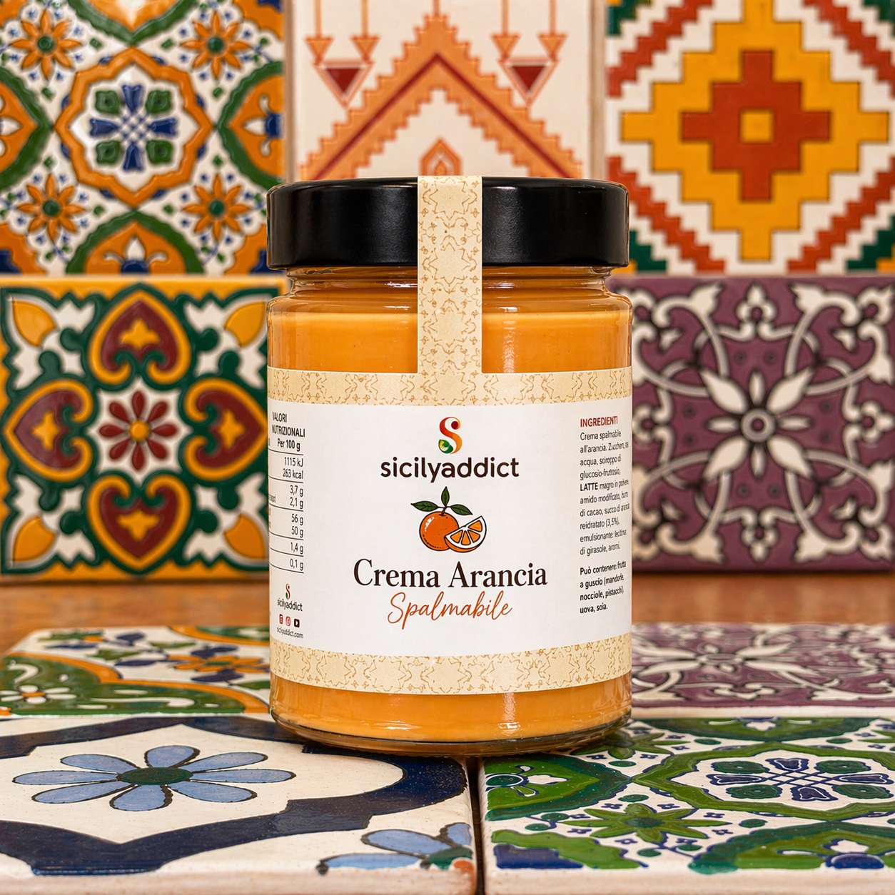 Crema spalmabile all'arancia