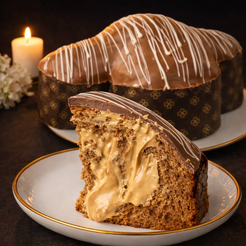 Colomba artigianale cioccolato e nocciole ciokobueno