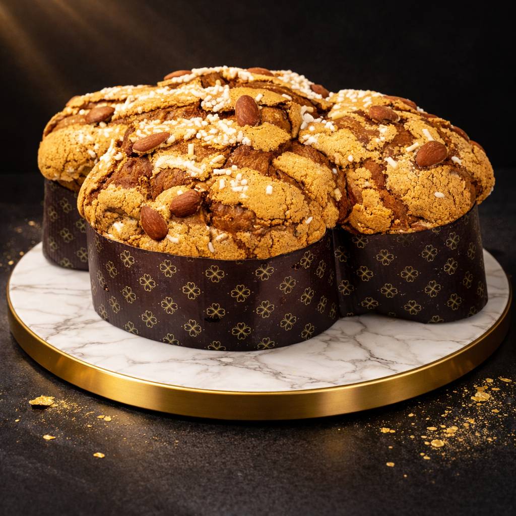 Colomba Tradizionale con uvetta e canditi Linea Librizzi Deluxe 1kg