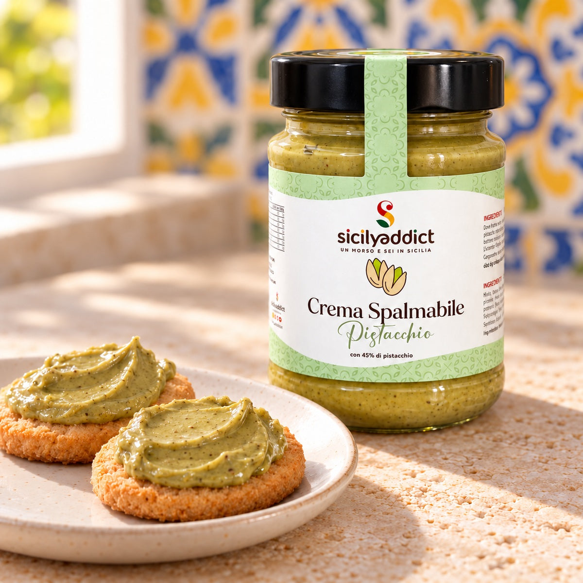 Crema al pistacchio