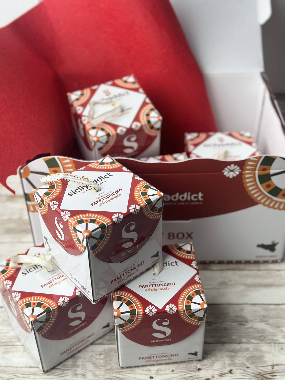 Box Panettoncini Artigianali Luxury 9 pezzi misti