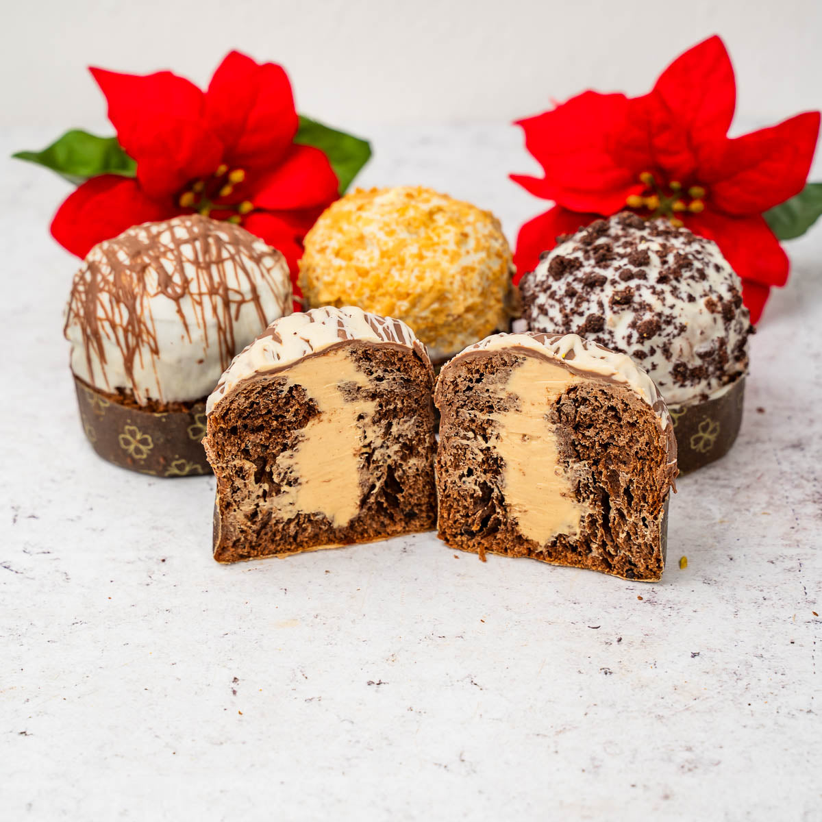 Panettoncino artigianale al cioccolato e nocciole ciokobueno 150g