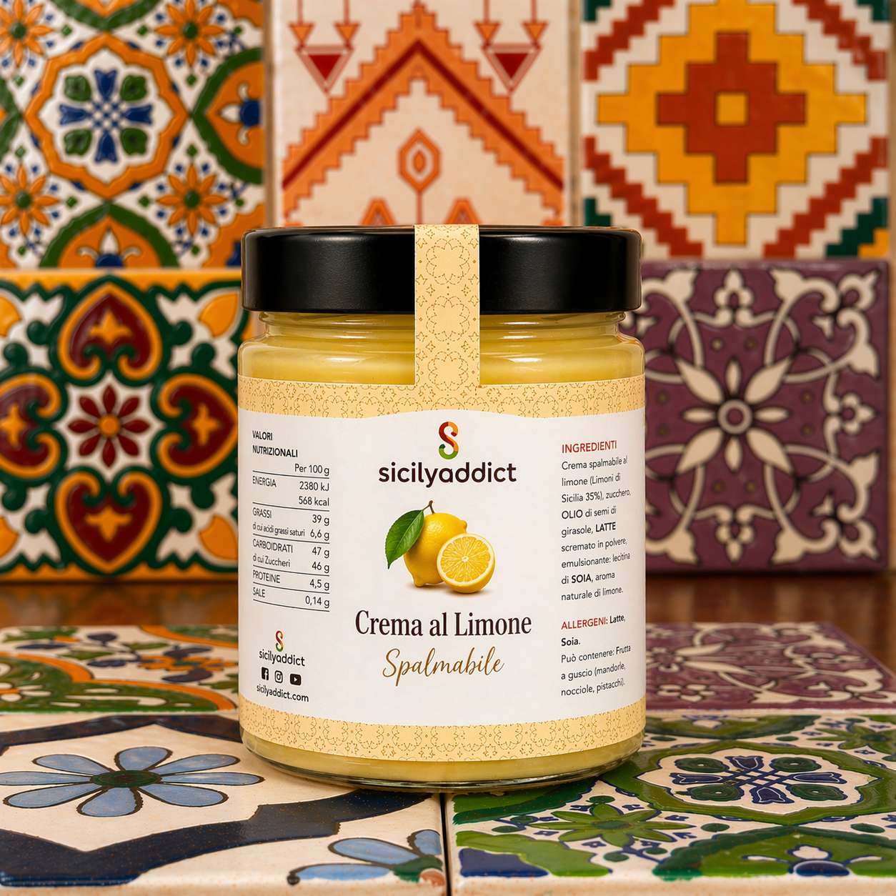 Crema spalmabile al limone