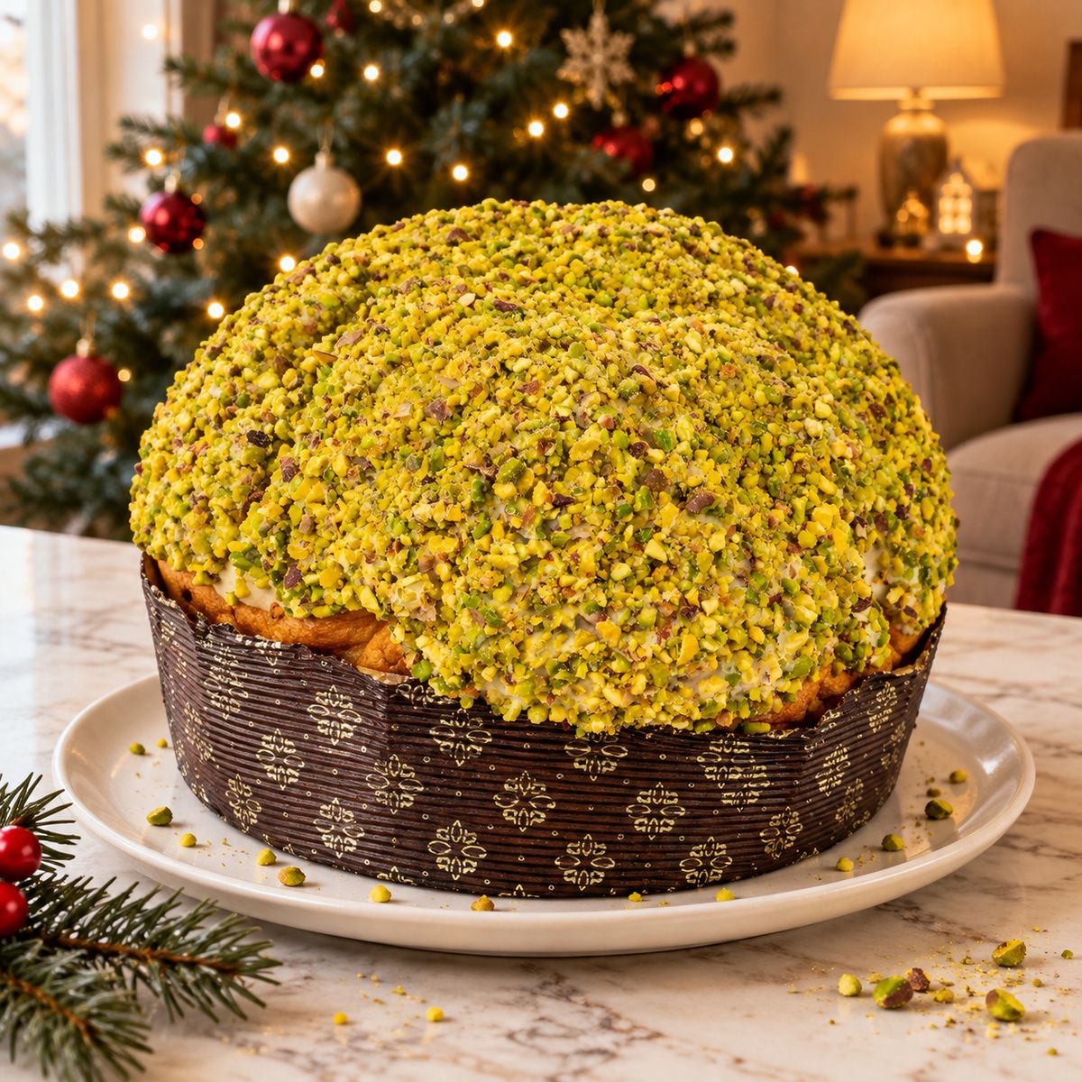 Panettone artigianale al Pistacchio