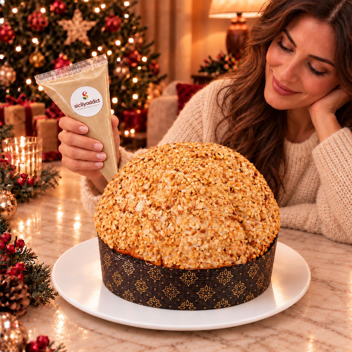 Panettone artigianale alla Nocciola