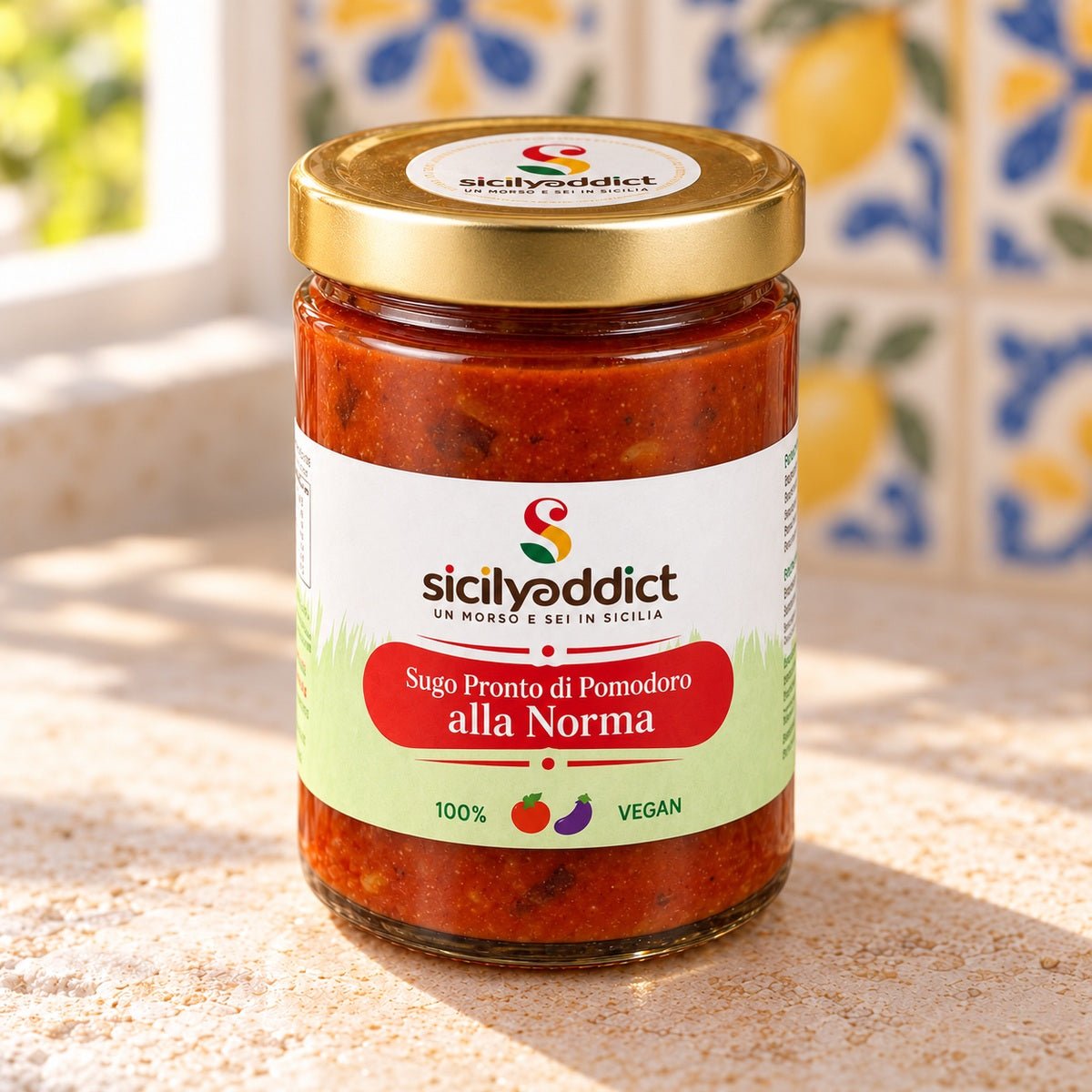 Sugo pronto alla Norma 300g - SicilyAddict