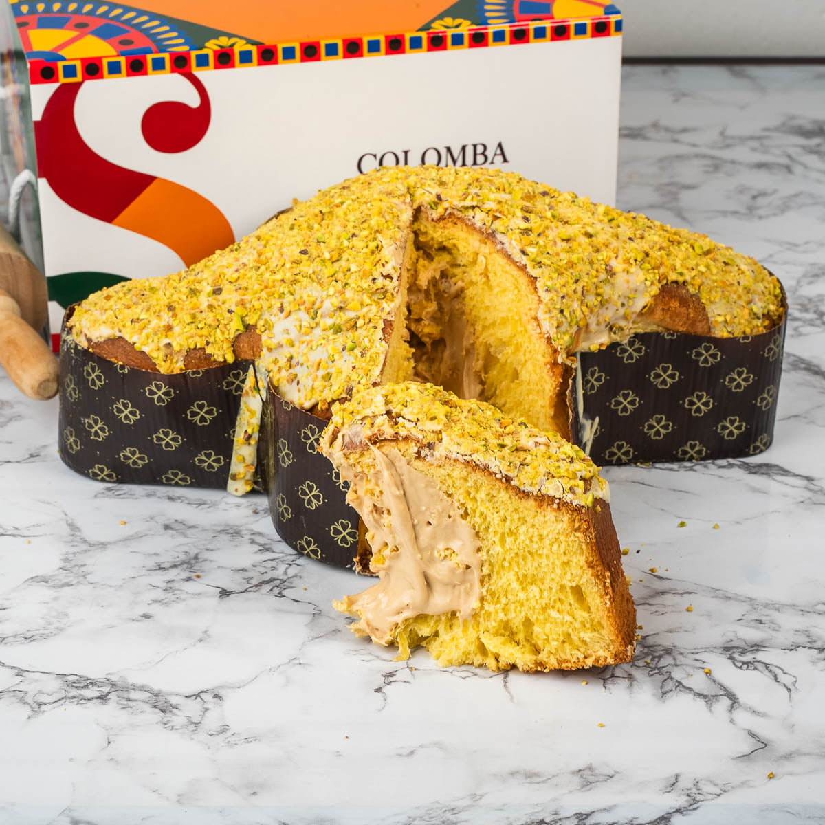 Colomba artigianale farcita Tre Meraviglie 1,1kg