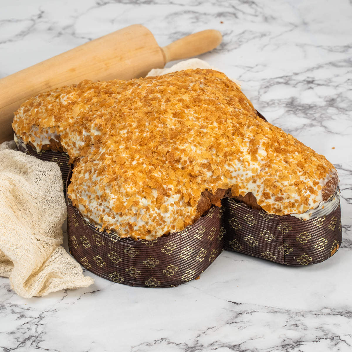 Colomba al cioccolato e cereali artigianale Ciokocereali