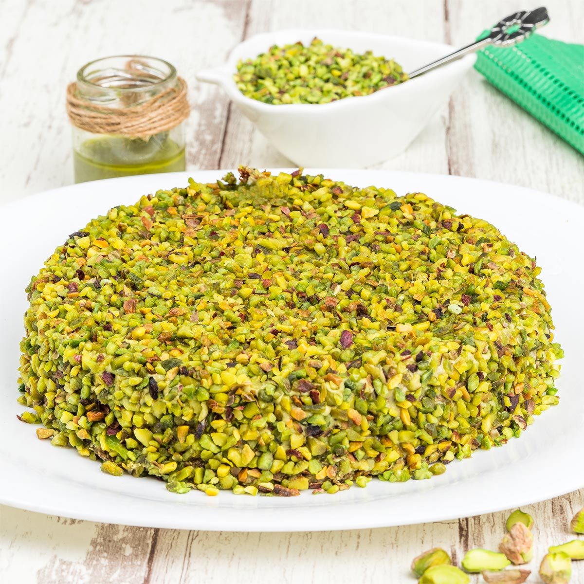 Torta al pistacchio 600g