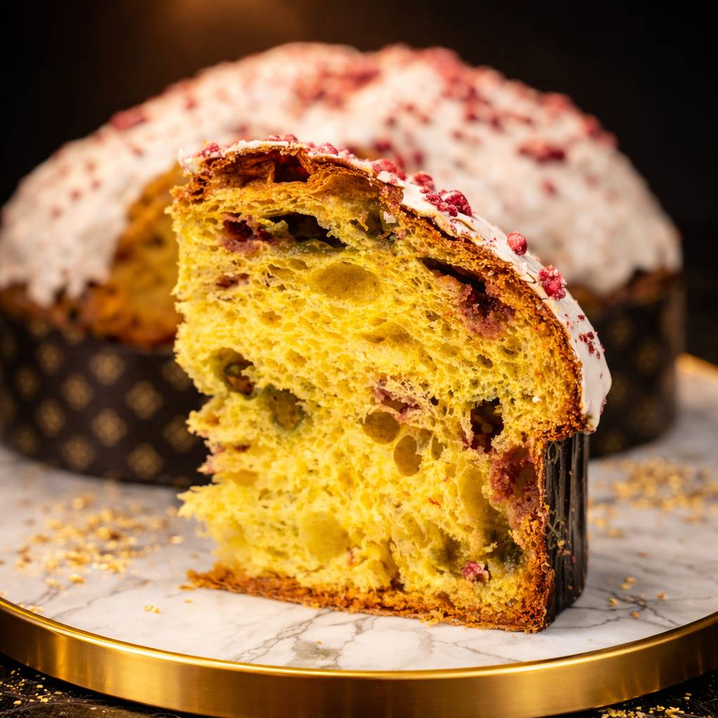 Colomba Lamponi e Pistacchio Linea Librizzi Deluxe 1kg