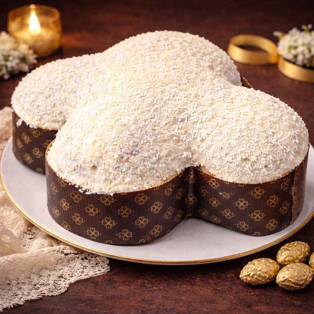Colomba artigianale al cocco e cioccolato Ciokococco