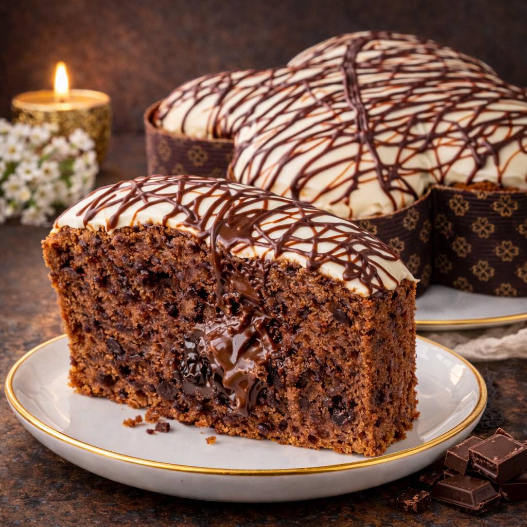 Colomba artigianale al gusto Ciokostelle