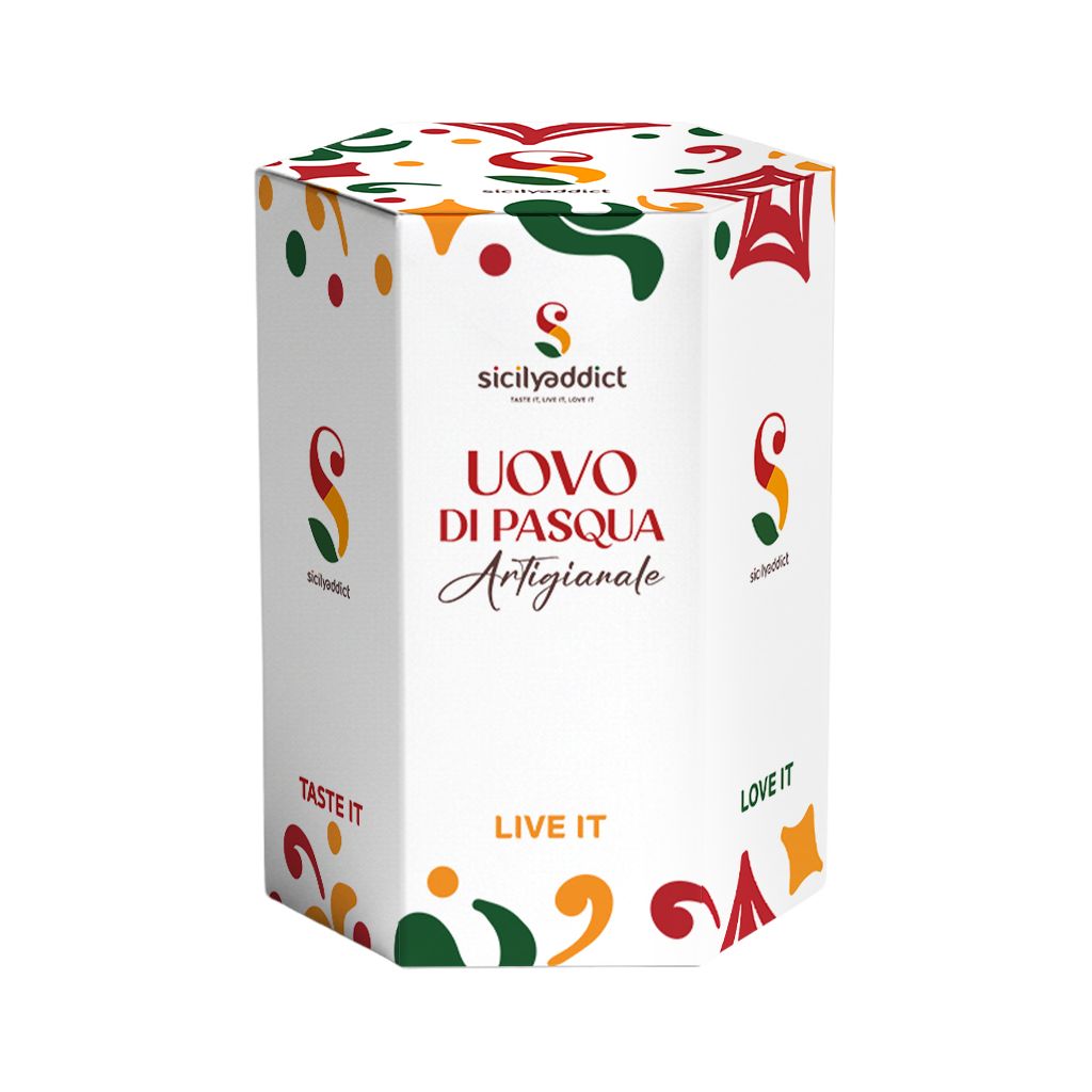 Uovo di Pasqua artigianale Dubai Style 450 g