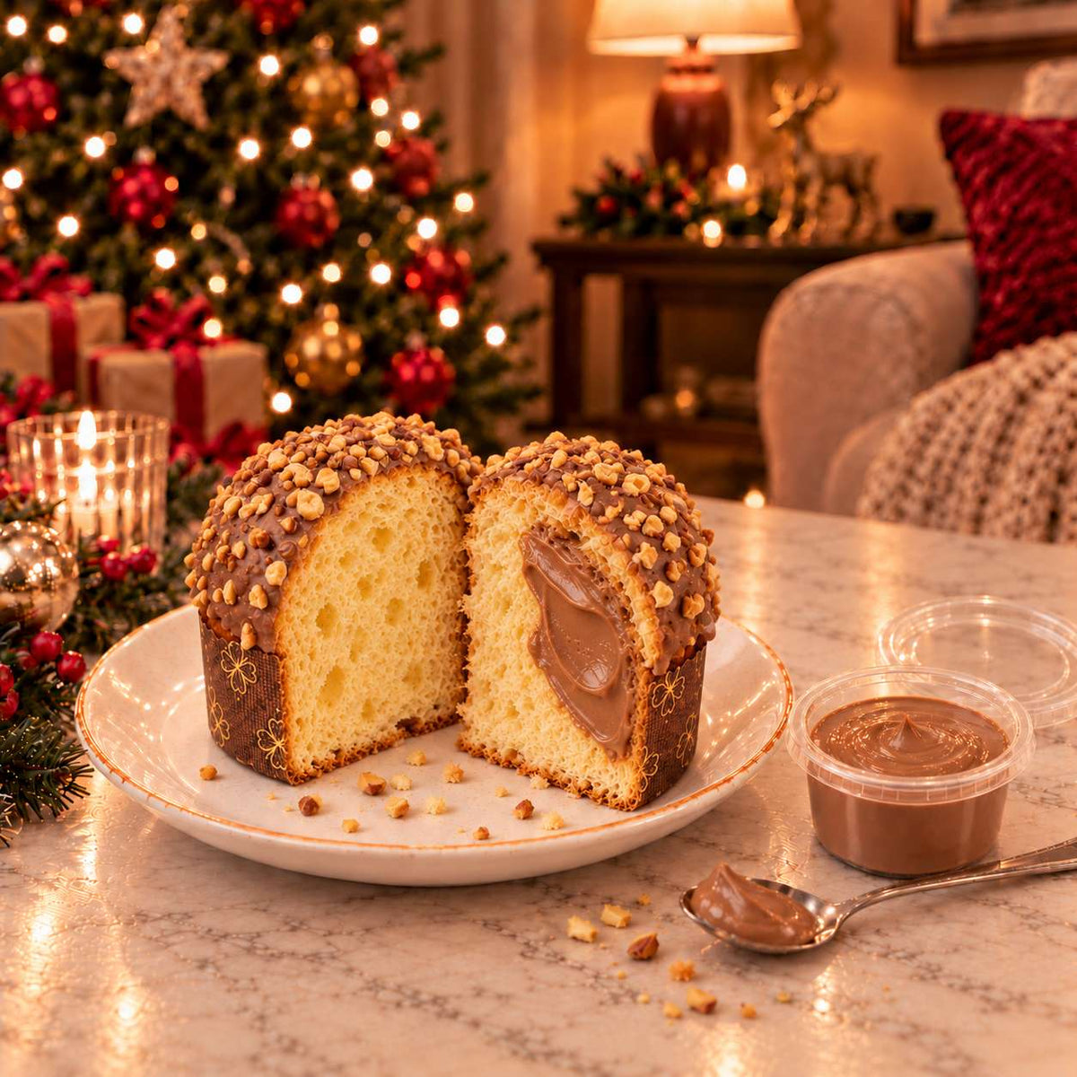 Panettoncino artigianale alla nocciola — Sicilyaddict