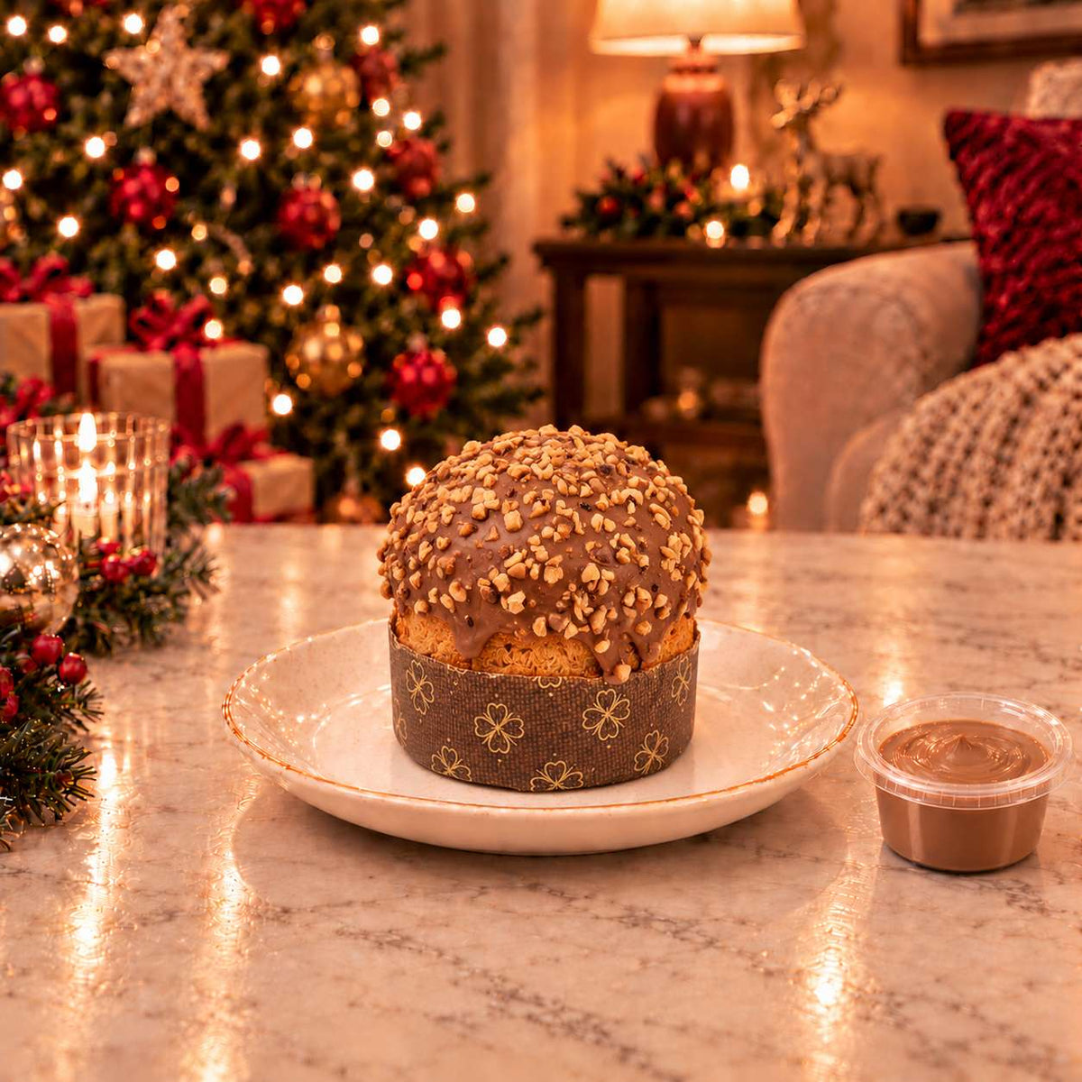 Panettoncino artigianale alla nocciola