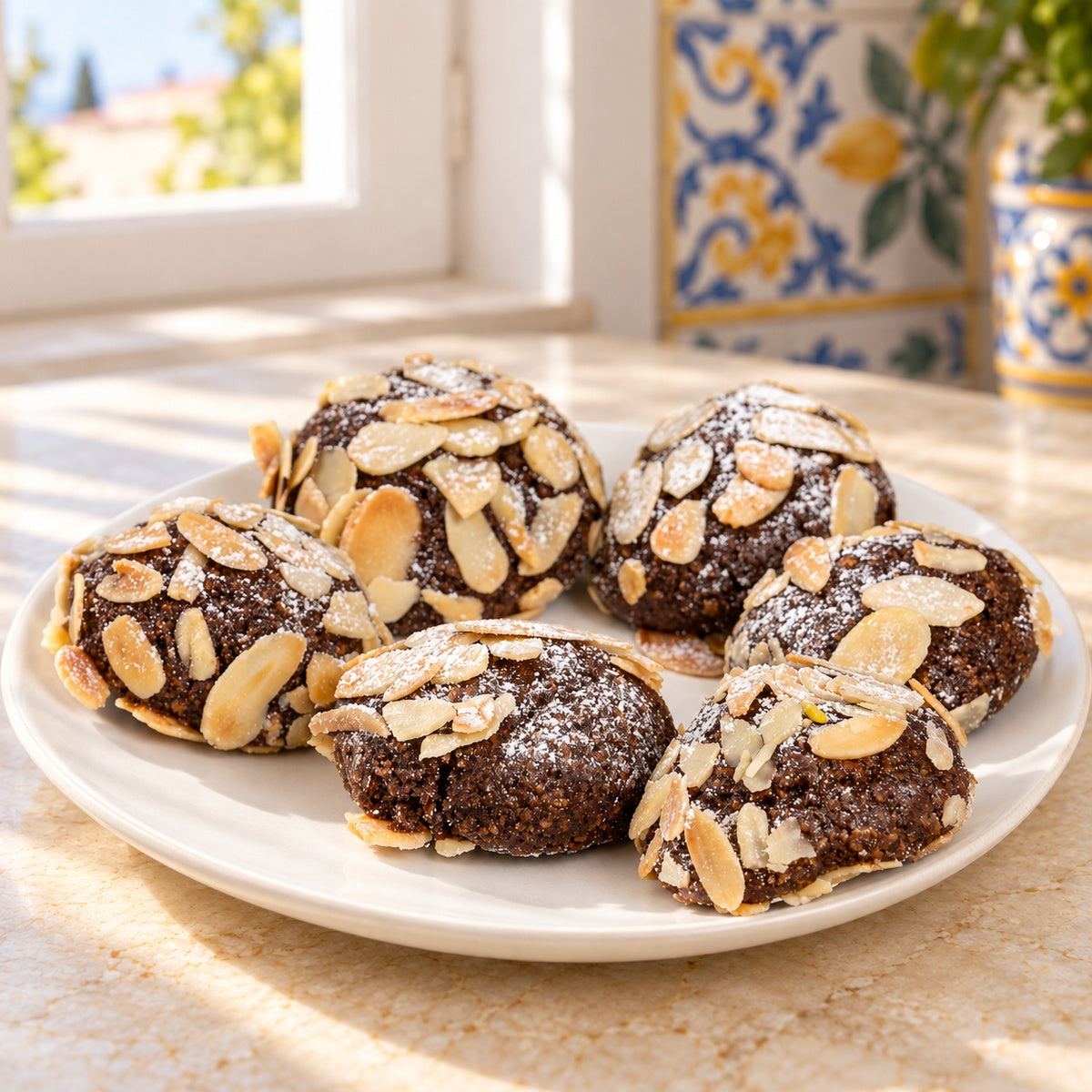 Biscotti mandorle e cioccolato 250 g