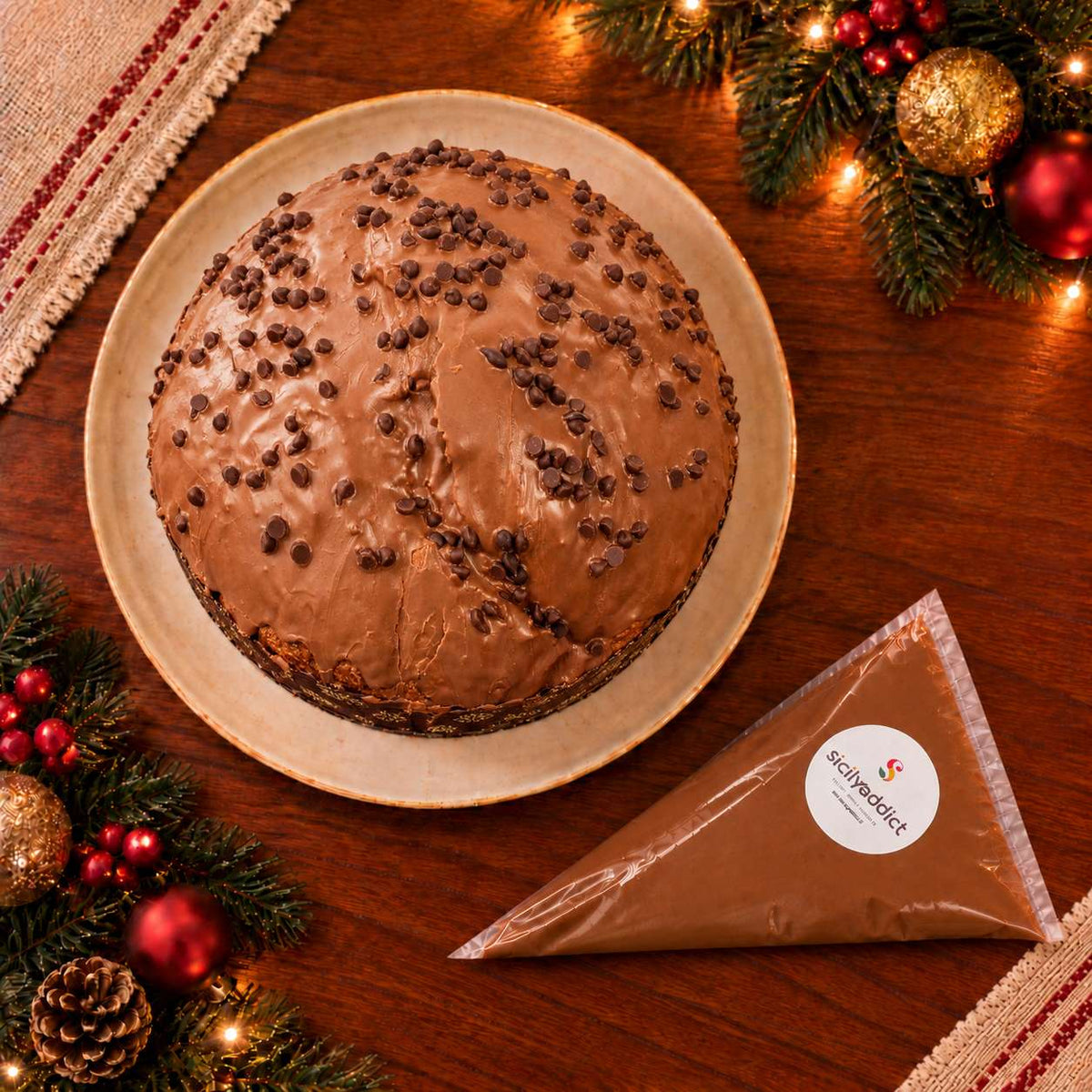 Panettone artigianale al Cioccolato
