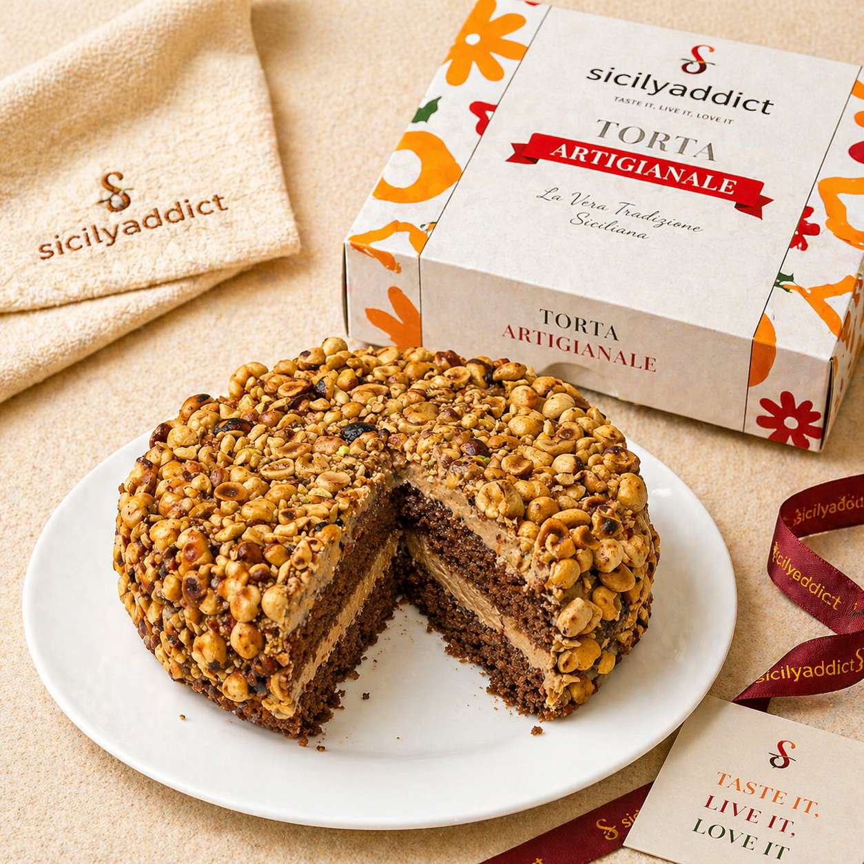 Torta di nocciole 600g