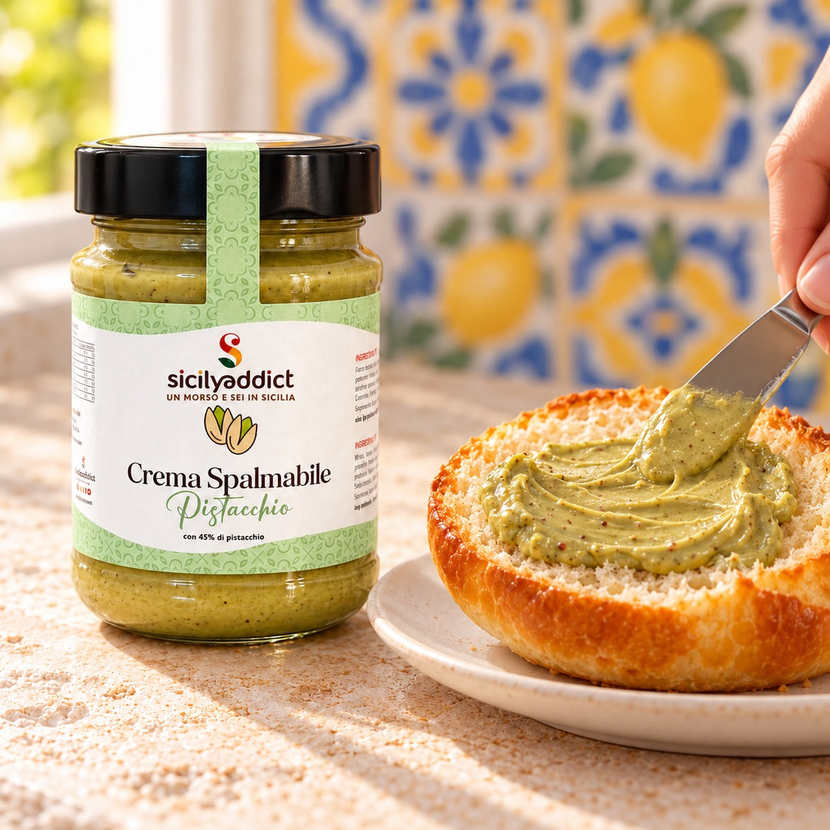 Crema al pistacchio