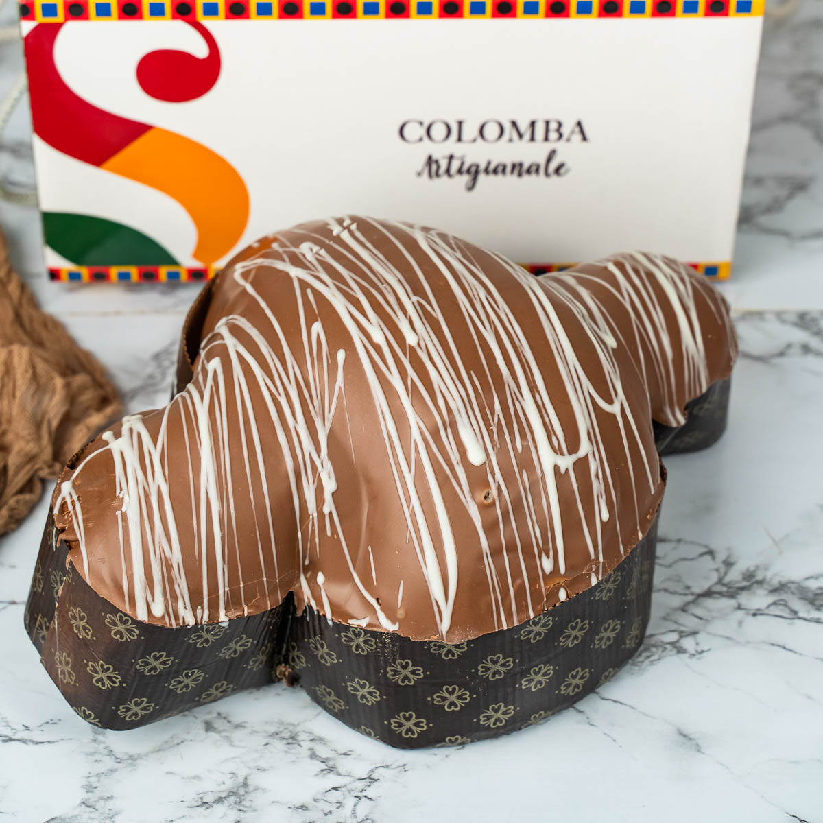 Colomba artigianale cioccolato e nocciole ciokobueno