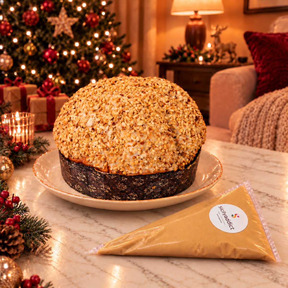 Panettone artigianale alla Nocciola