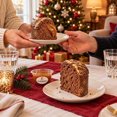 Panettoncino artigianale ciokocaramel — Sicilyaddict
