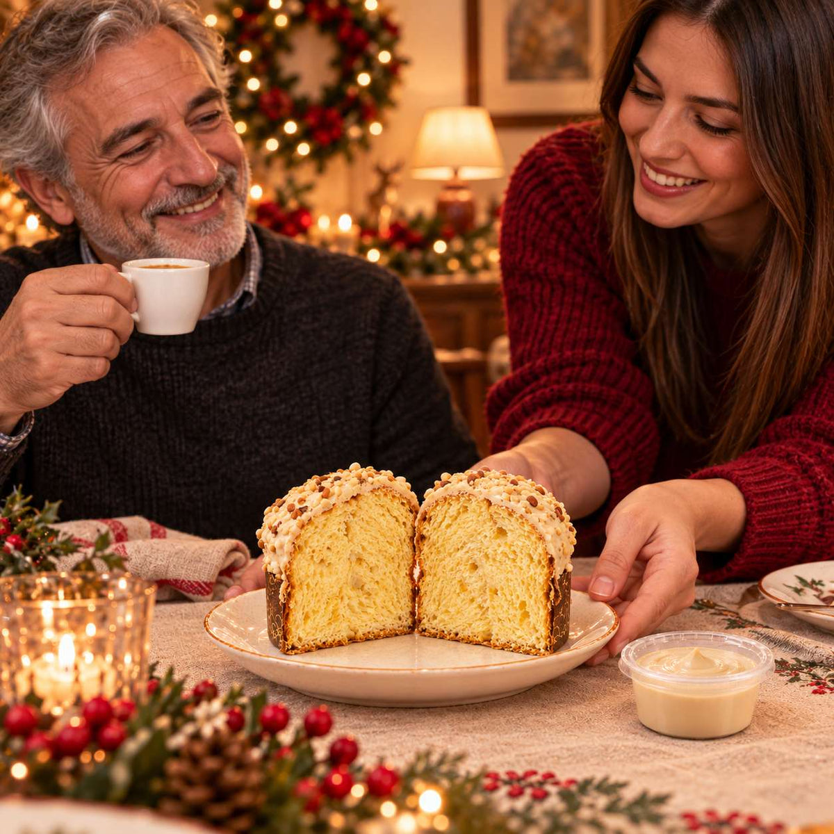 Panettoncino artigianale alla mandorla — Sicilyaddict