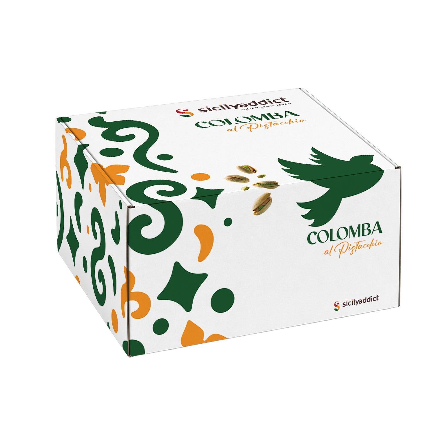 Colomba al pistacchio artigianale farcita 1,1kg