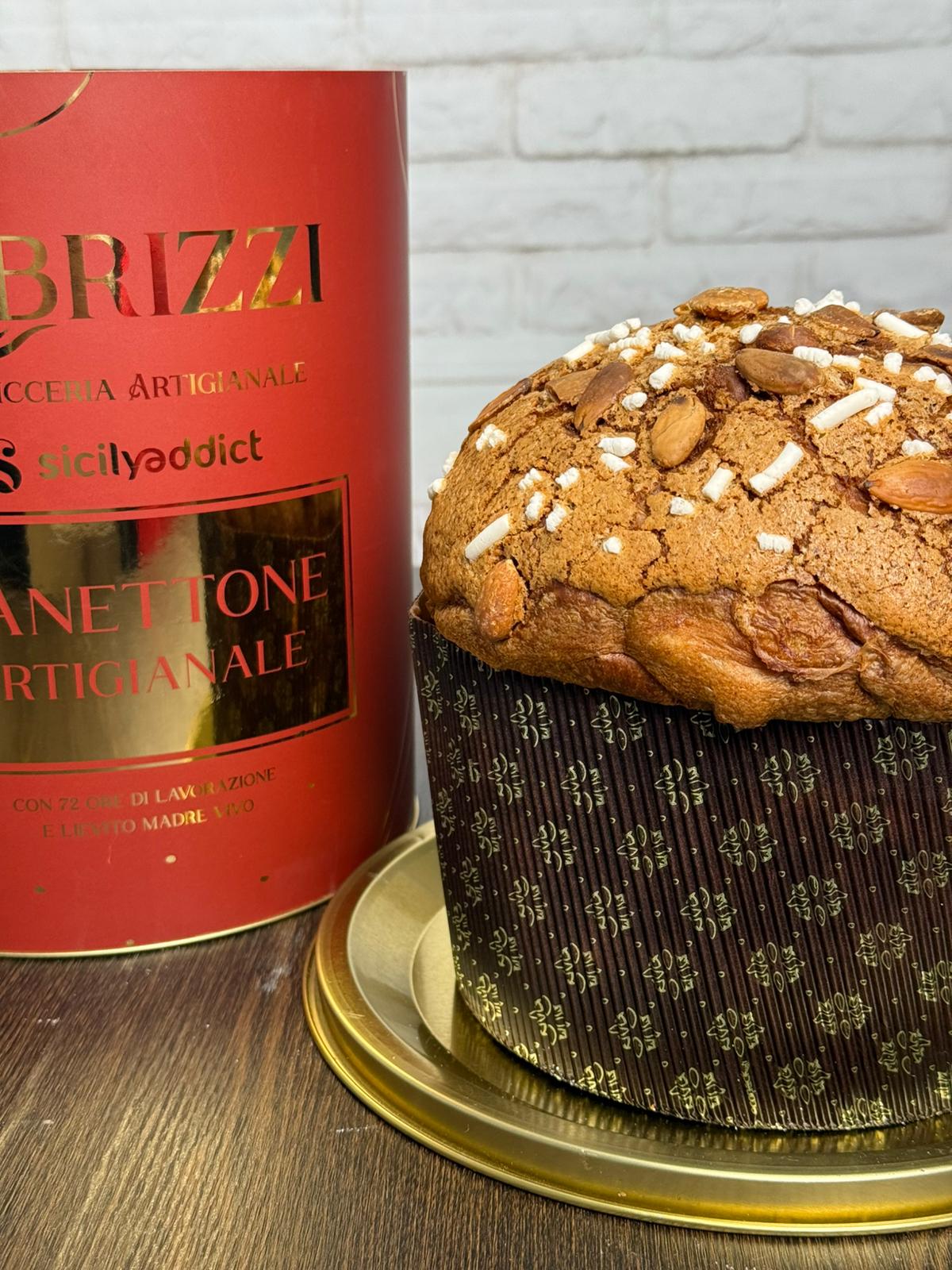 Panettone Tradizionale con uvetta e canditi Linea Librizzi Deluxe 1kg