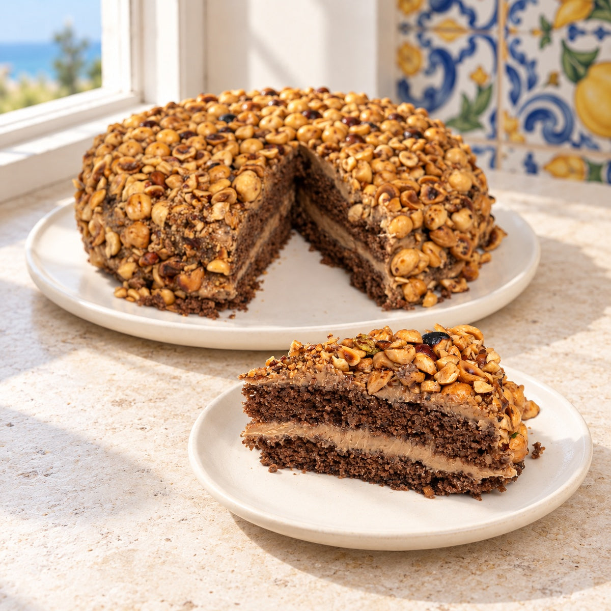 Torta di nocciole 600g