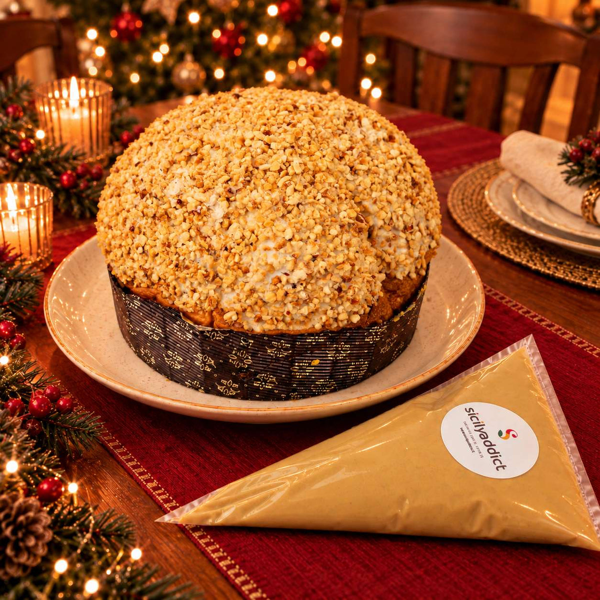 Panettone artigianale alla Nocciola