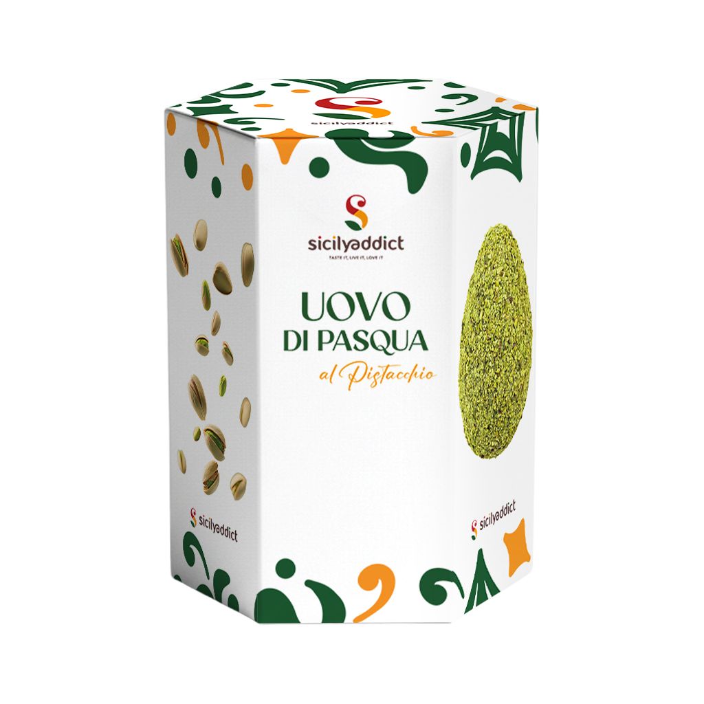 Uovo di Pasqua al Pistacchio artigianale 400g