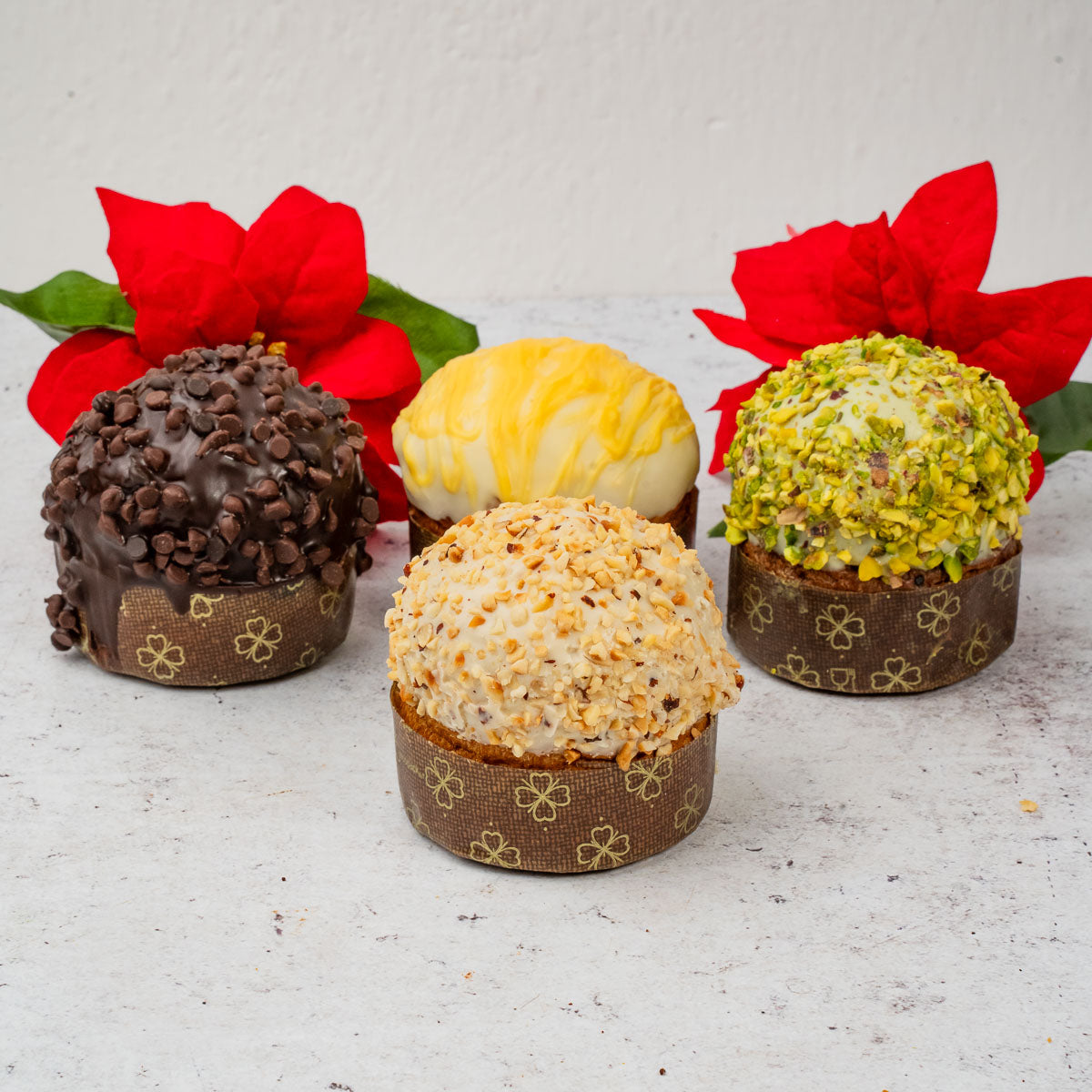 Panettoncino artigianale farcito alla nocciola 150g