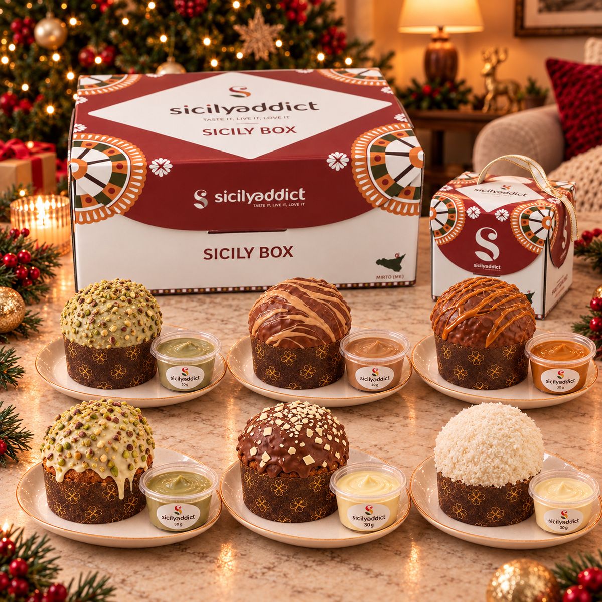 Box Panettoncini Artigianali Luxury 9 pezzi misti