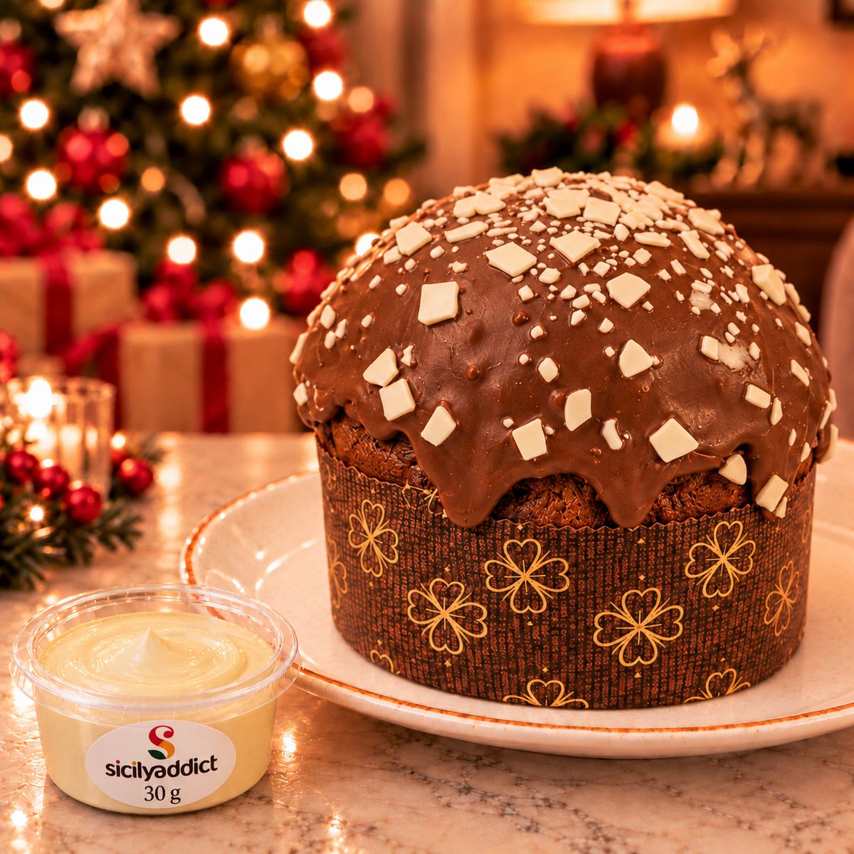 Panettoncino artigianale ai Tre Cioccolati — Sicilyaddict