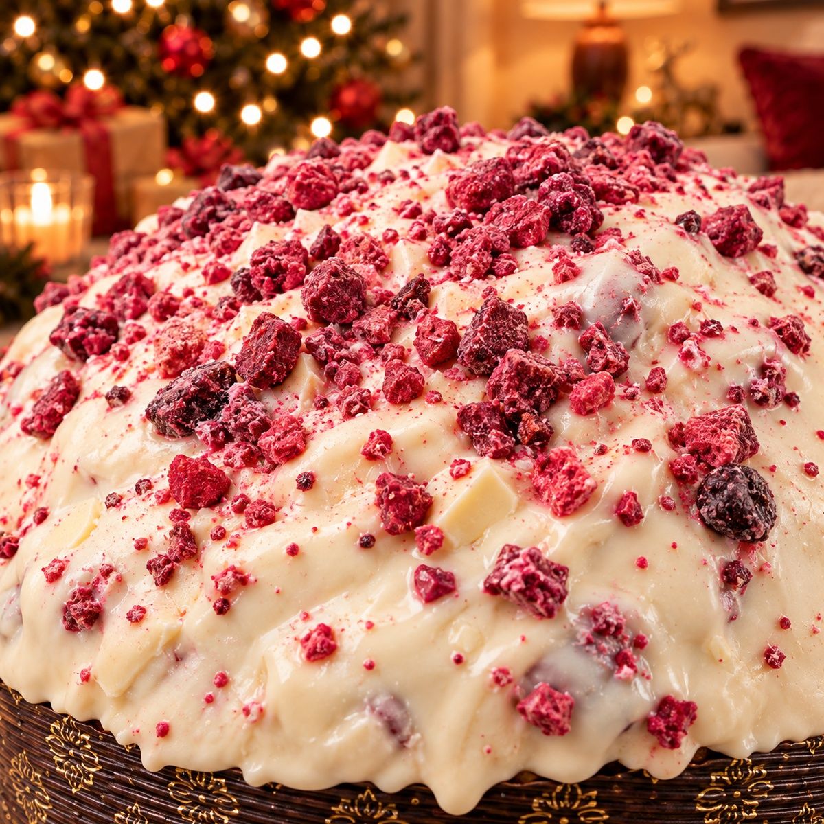 Panettone artigianale Frutti di Bosco e Cioccolato Bianco