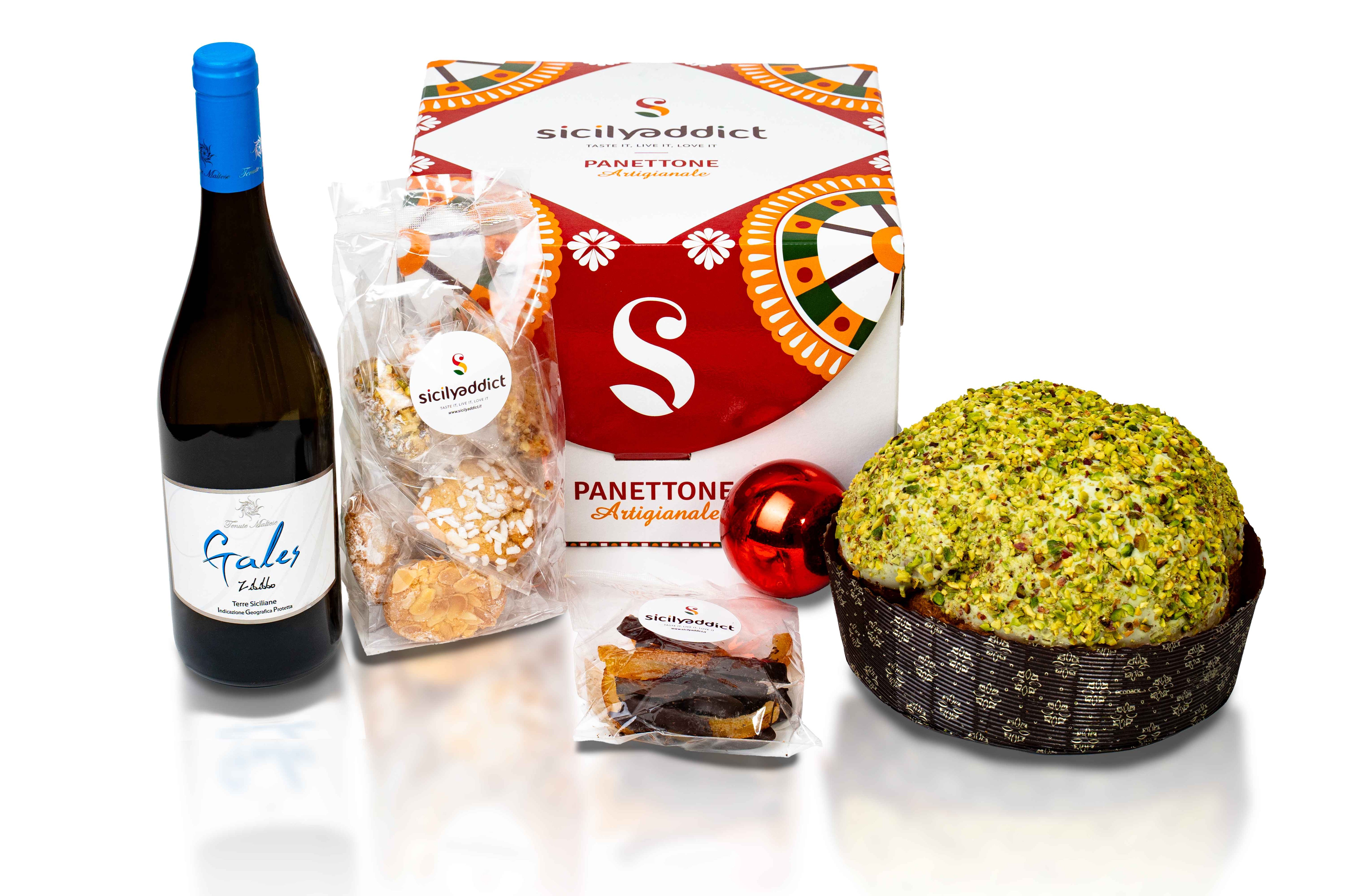 Cesta natalizia Taormina + confezione regalo