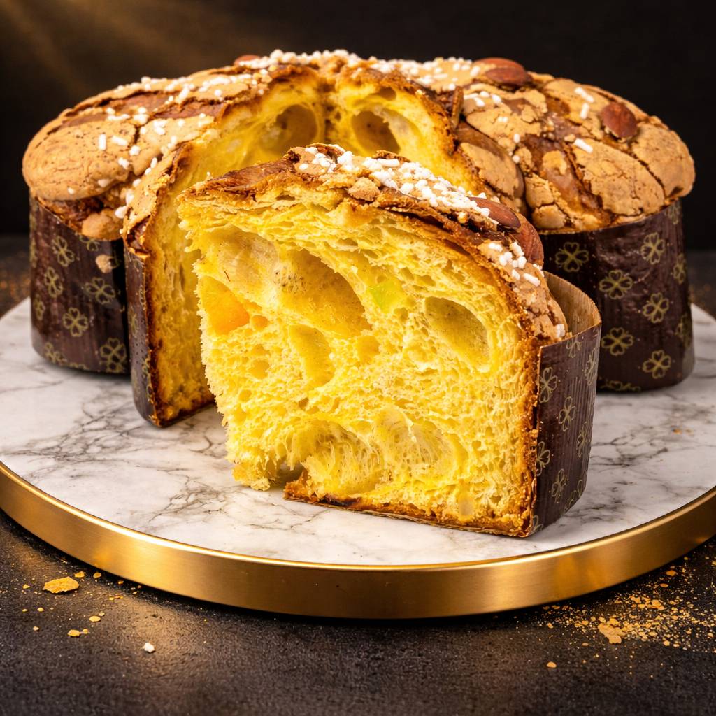 Colomba Tradizionale con uvetta e canditi Linea Librizzi Deluxe 1kg