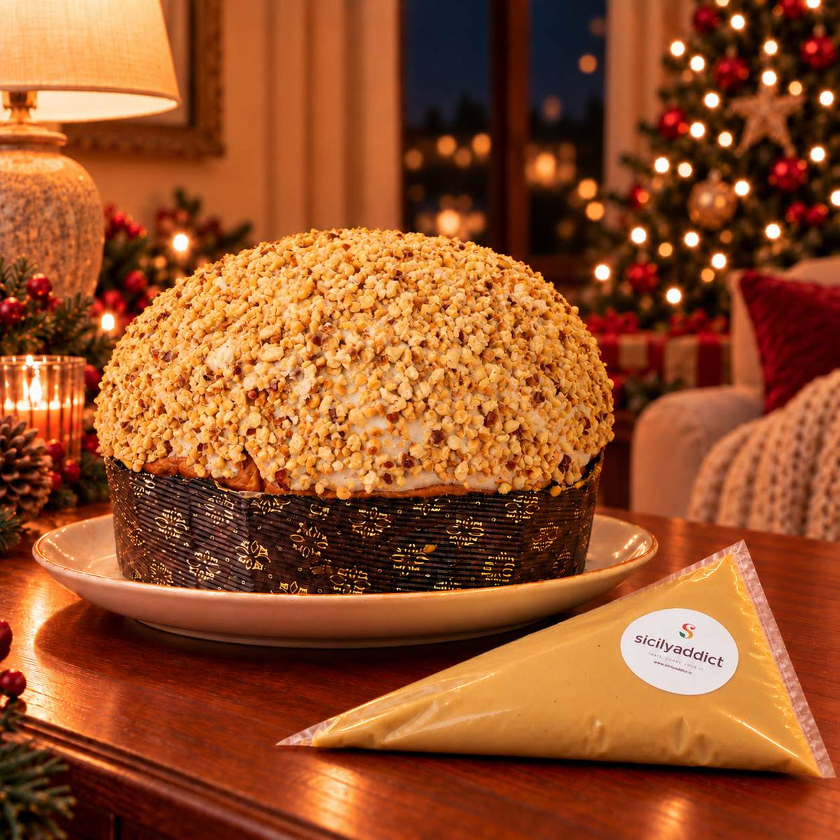 Panettone artigianale alla Nocciola