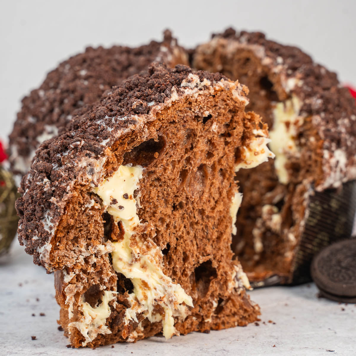 Panettone artigianale al gusto ciokoreo