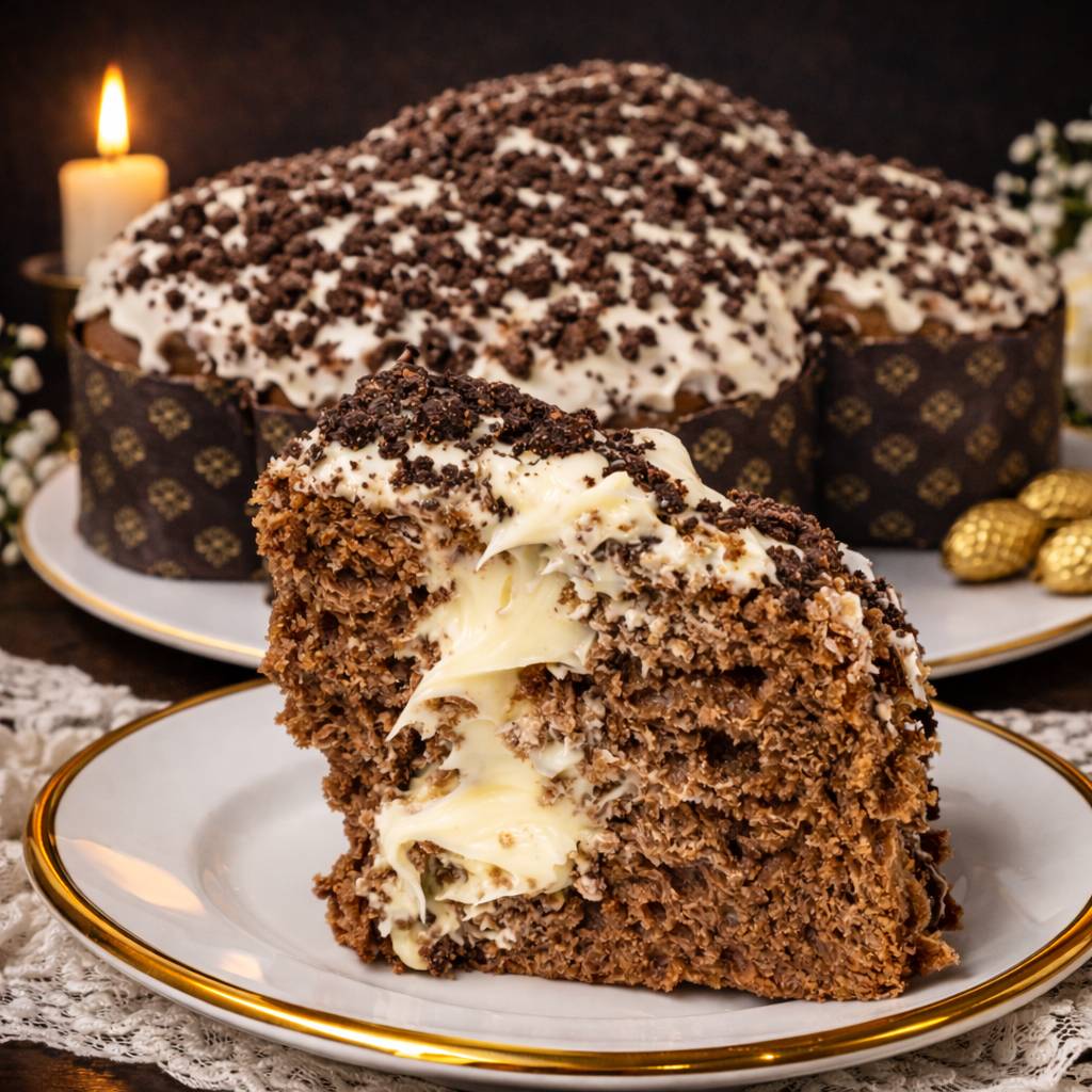 Colomba artigianale al gusto Ciokoreo