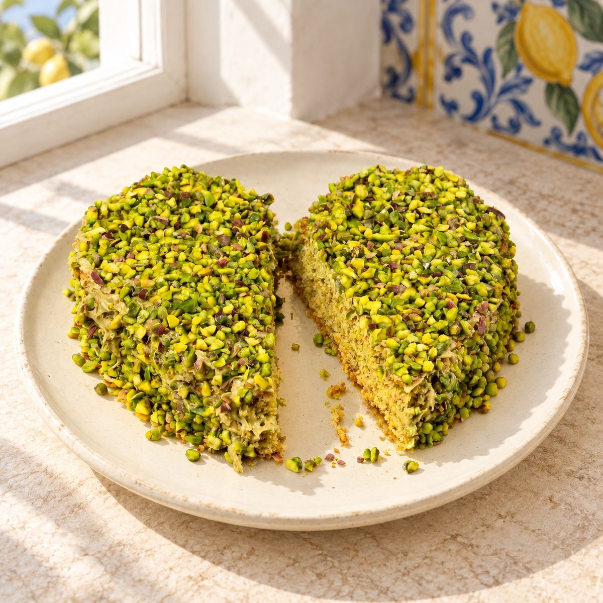 Torta cuore di pistacchio 500g