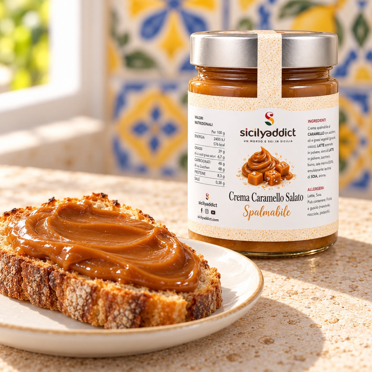 Crema spalmabile al caramello salato · Foto 3
