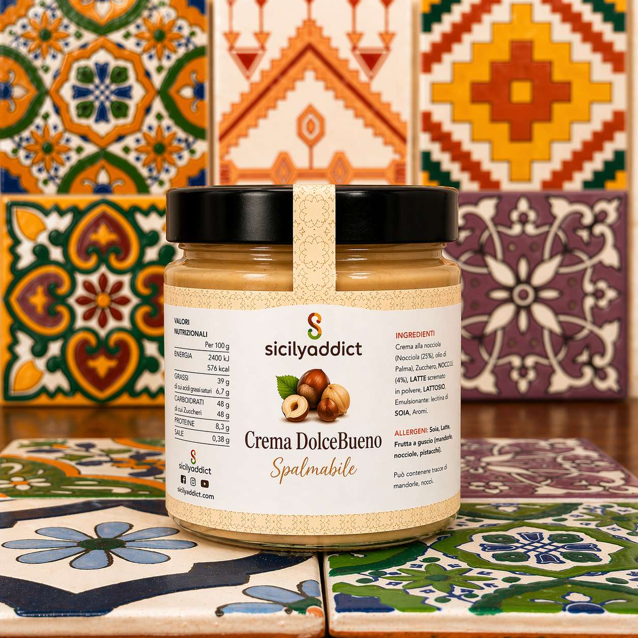 Crema di nocciole Dolcebueno
